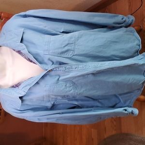 Women's XL CABELA'S long long sleeve, flannel lined shirt.